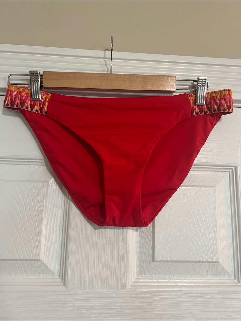 Becca Bikini Bottom with Woven Side Bands